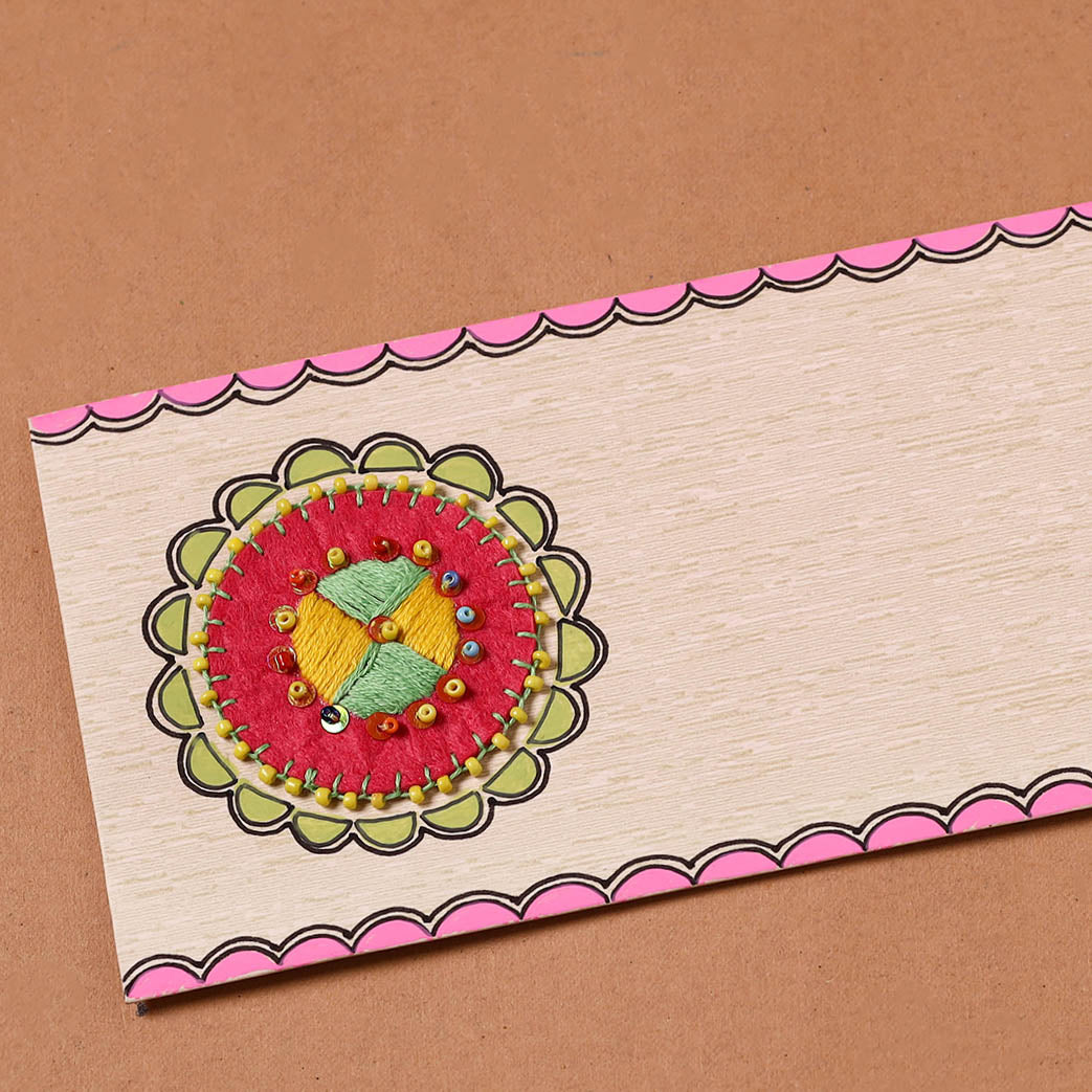 Handcrafted Mandala Art Envelope 42