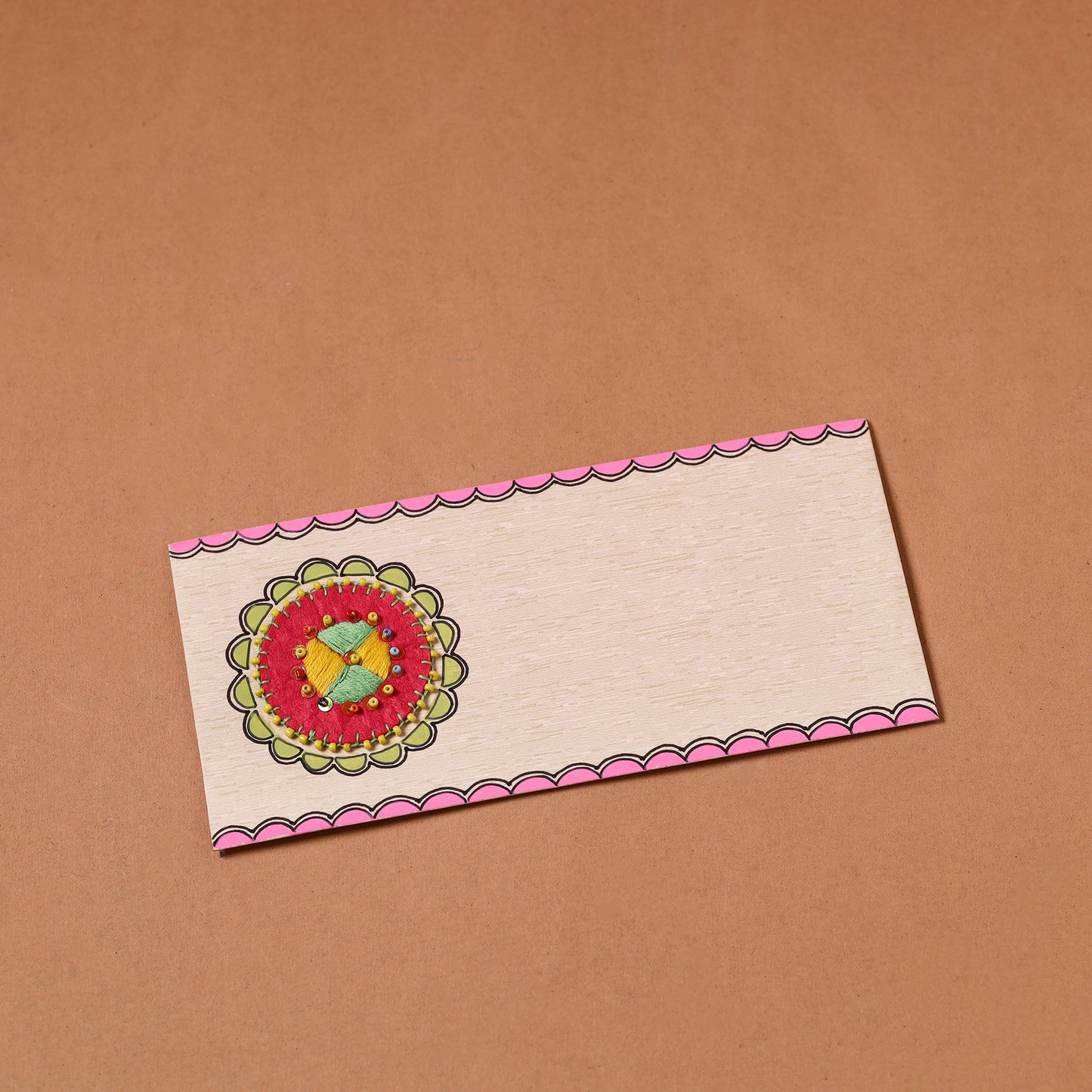 Handcrafted Mandala Art Envelope 42