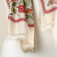 Kantha Stitch Stole