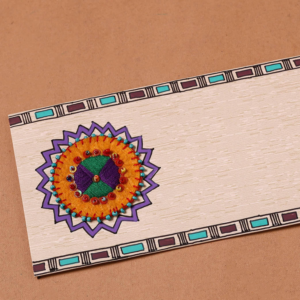 Handcrafted Mandala Art Envelope 45