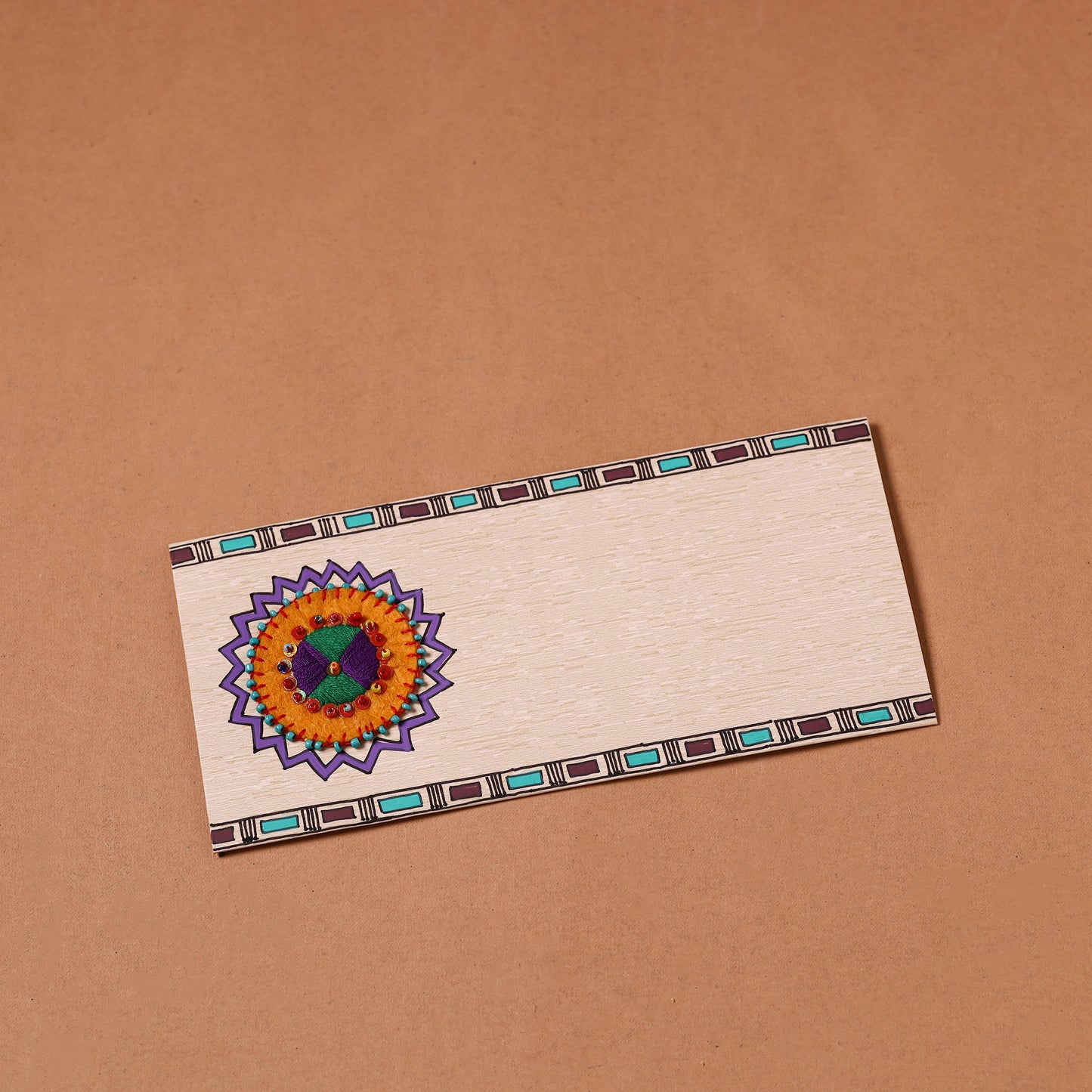 Handcrafted Mandala Art Envelope 45