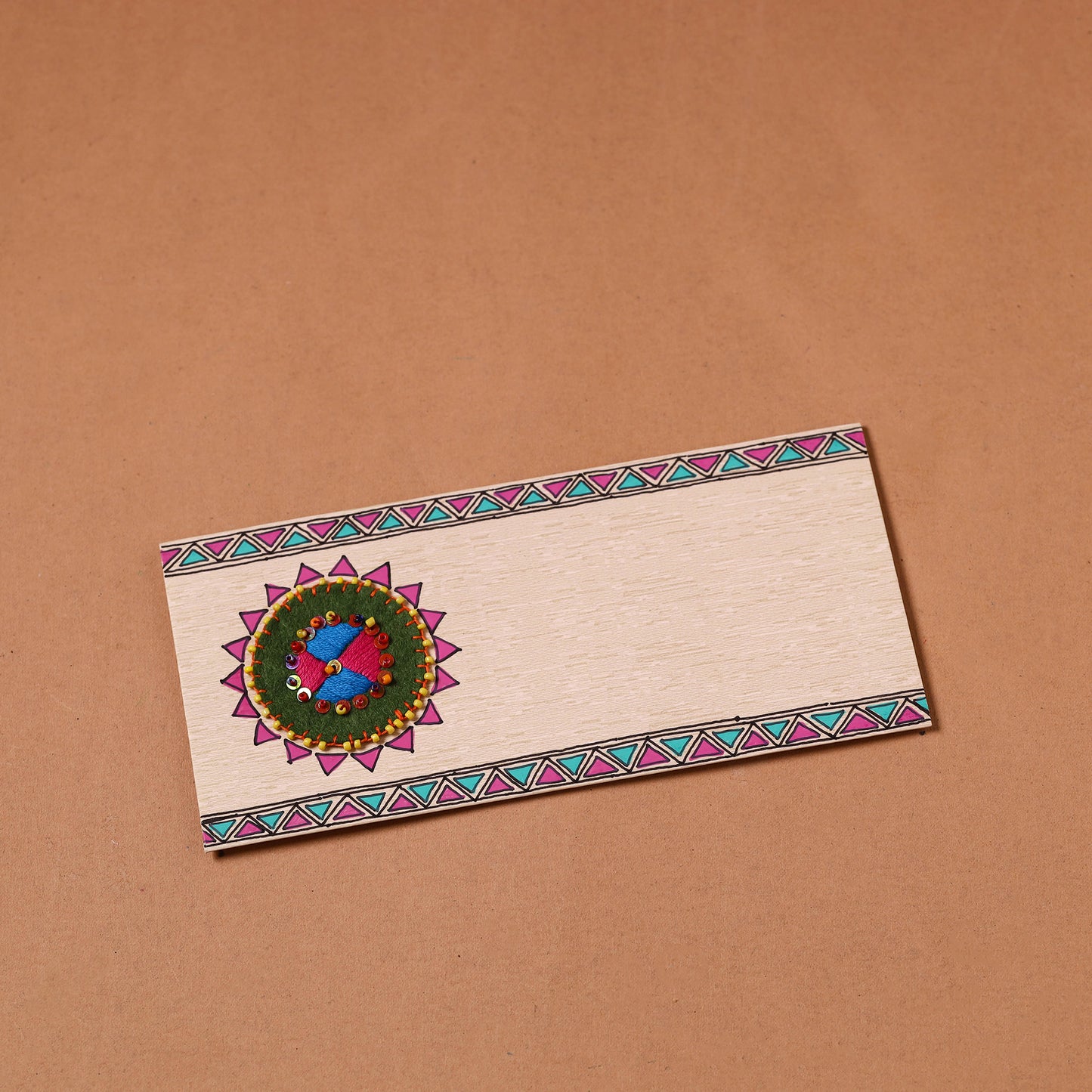 Handcrafted Mandala Art Envelope 53