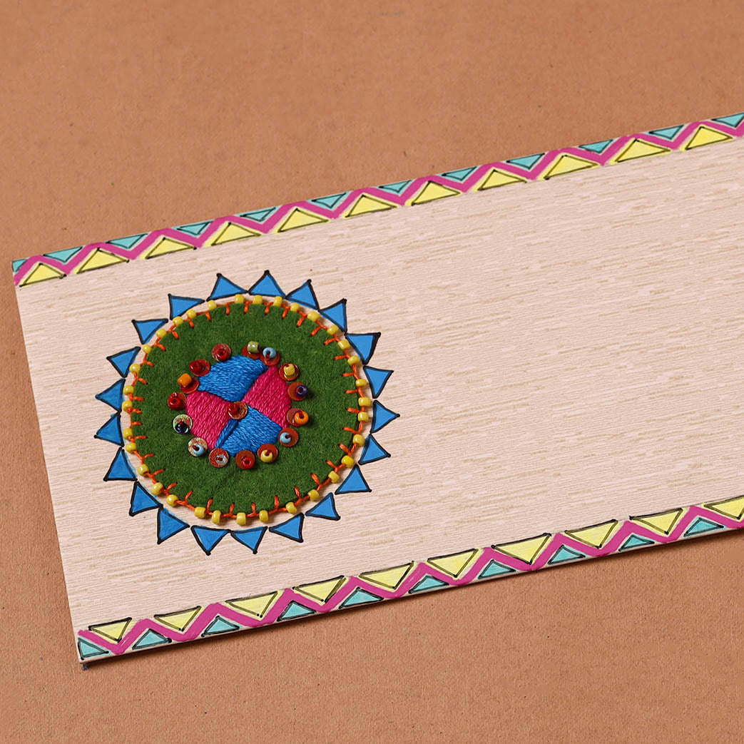 Handcrafted Mandala Art Envelope 57