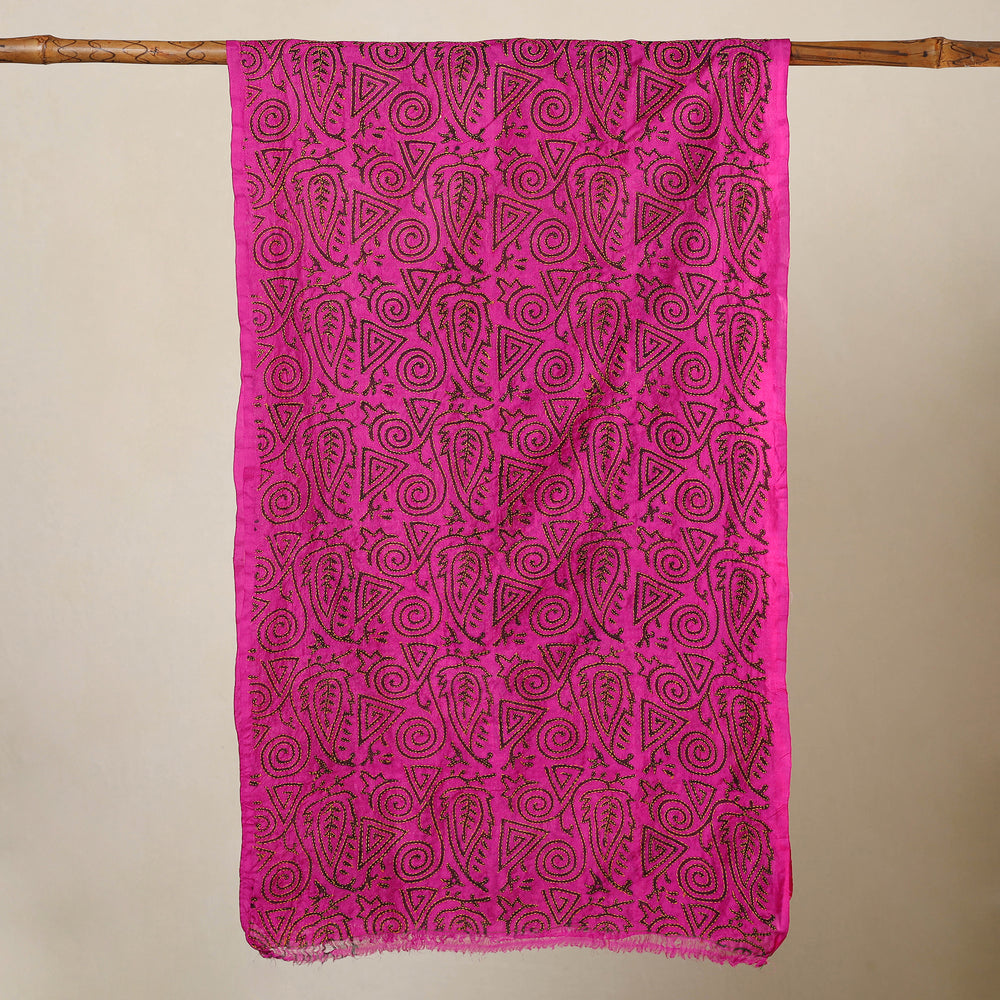 Kantha Stitch Stole