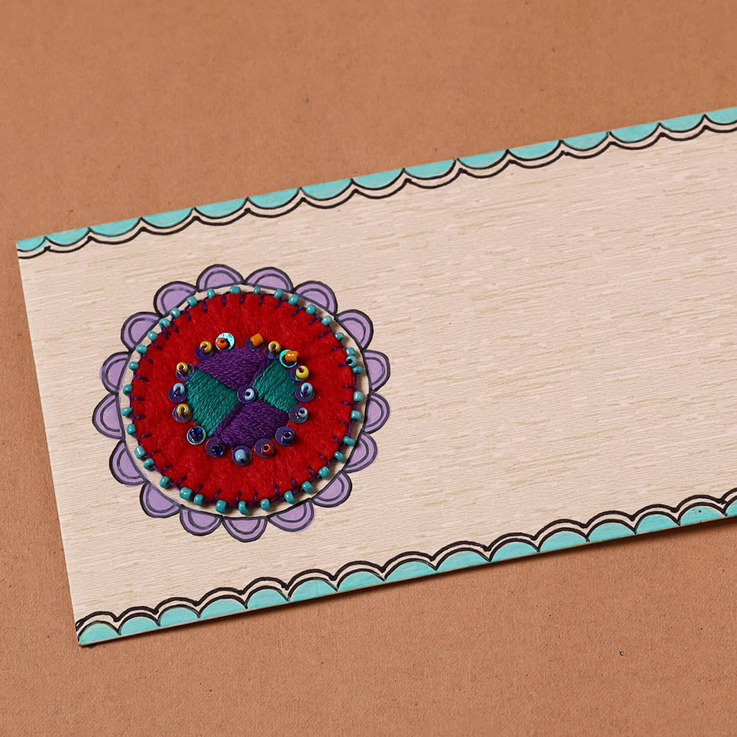 Handcrafted Mandala Art Envelope 60