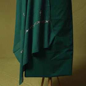 Hand Embroidered Cotton Kashida 3pc Unstitched Dress Material Suit Set 67