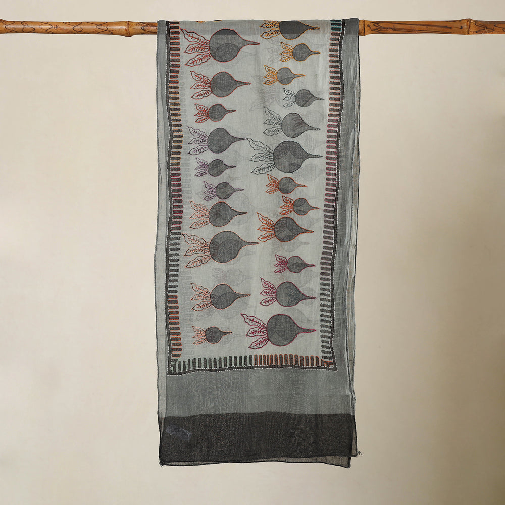 Kantha Stitch Stole