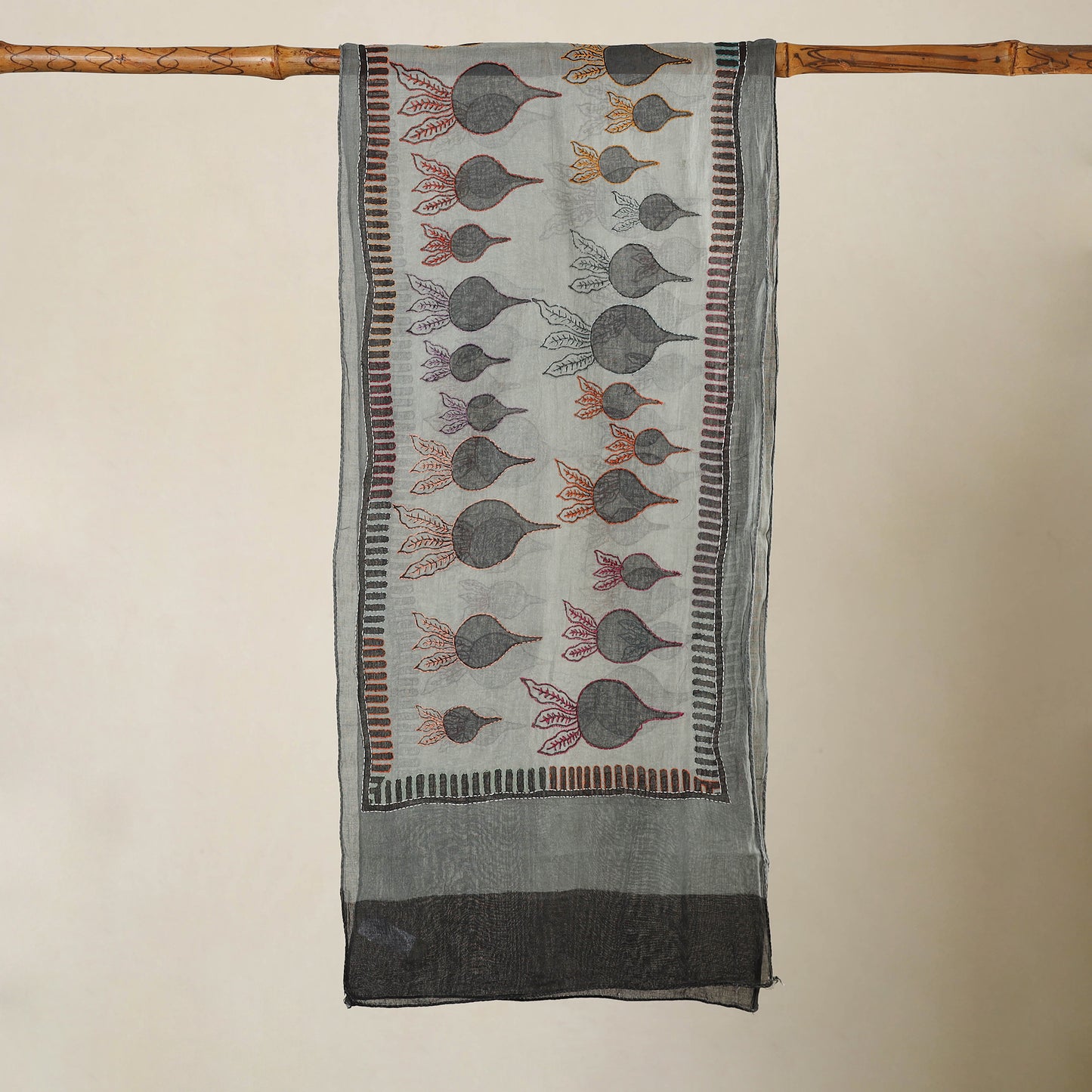 Kantha Stitch Stole