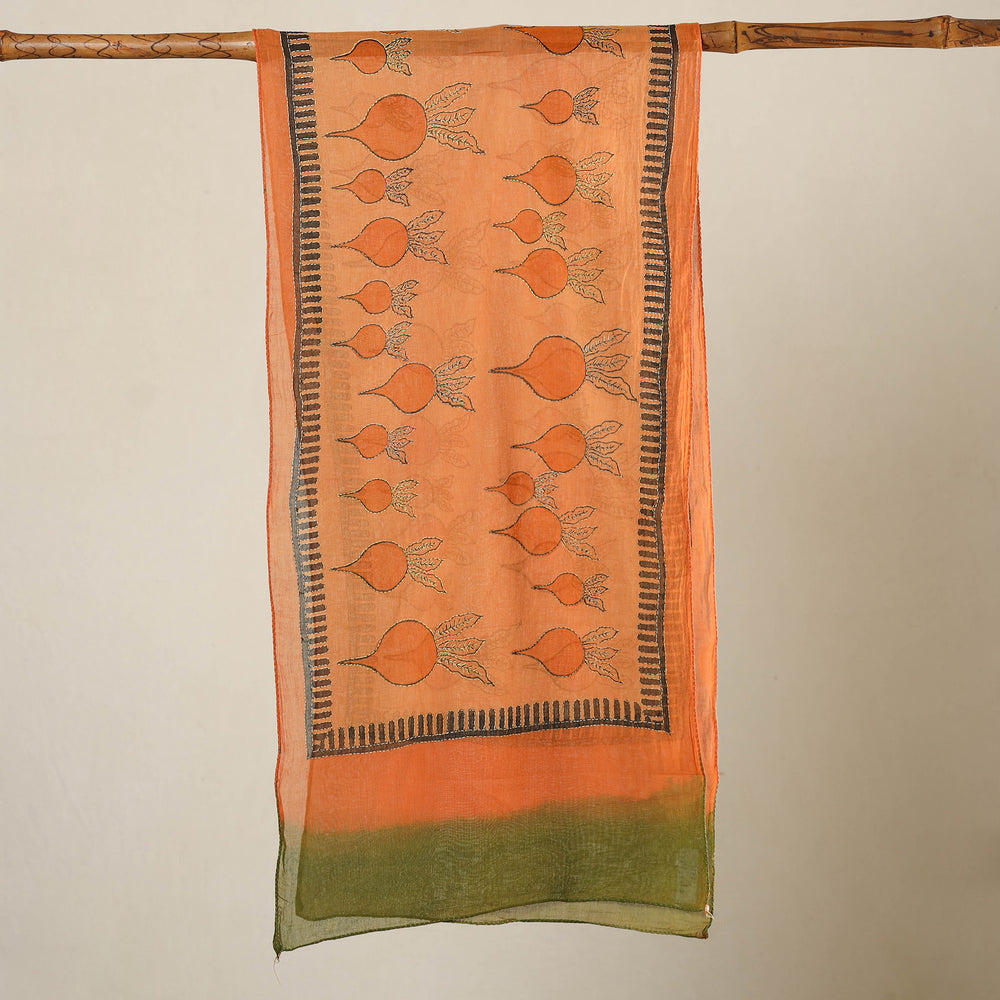 Kantha Stitch Stole