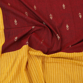 Yellow - patchwork cotton double jacquard bed sheet set 04