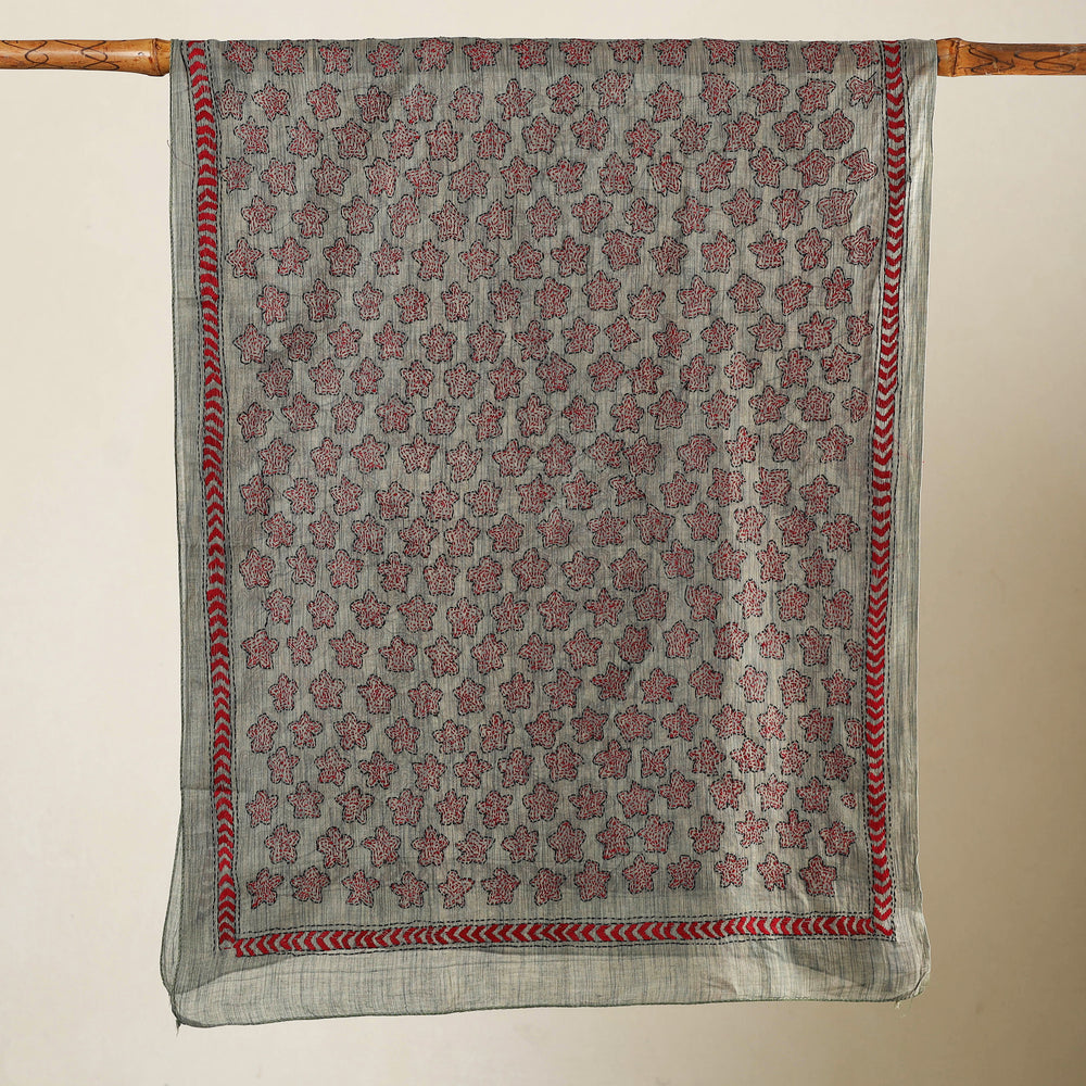 Kantha Stitch Stole