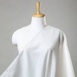 Traditional Chanderi Silk Plain Handloom Fabric 01