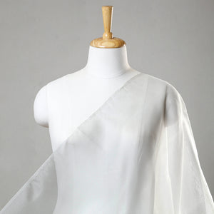 Traditional Tissue Chanderi Silk Plain Handloom Fabric 03