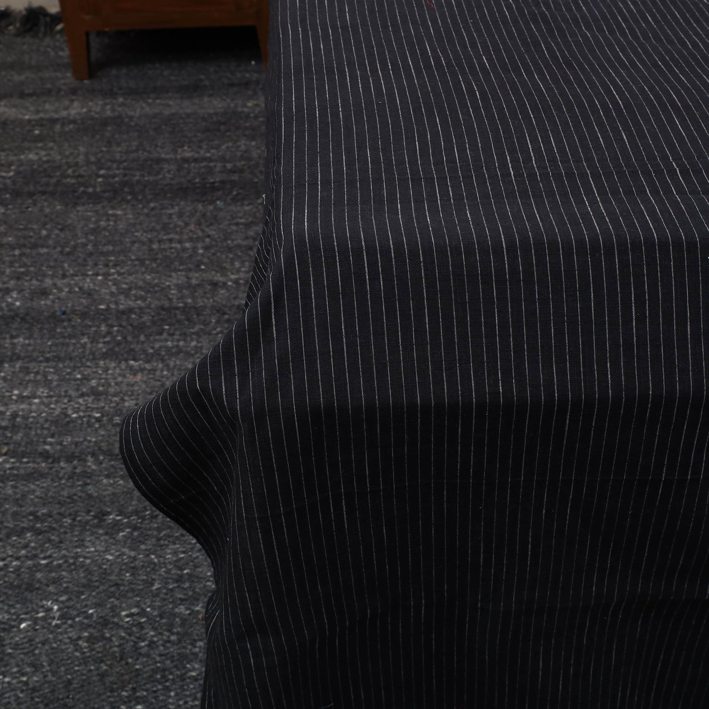 Black - patchwork cotton double jacquard bed sheet set 09