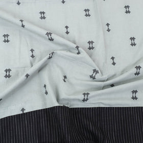 Black - patchwork cotton double jacquard bed sheet set 09