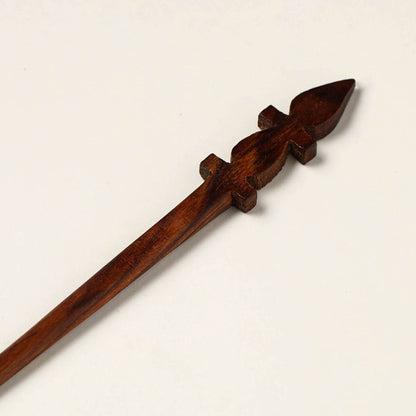 Hand Carved Sheesham Wood Juda Stick