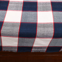 Multicolor - Plain Cotton Double Handloom Bed Cover (98 x 90 in) 09