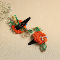 Handmade Crochet Tik-Tak Hair Clip (set of 2) 10