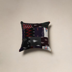 Multicolor - Handcrafted Cotton Patchwork Cushion Cover 68