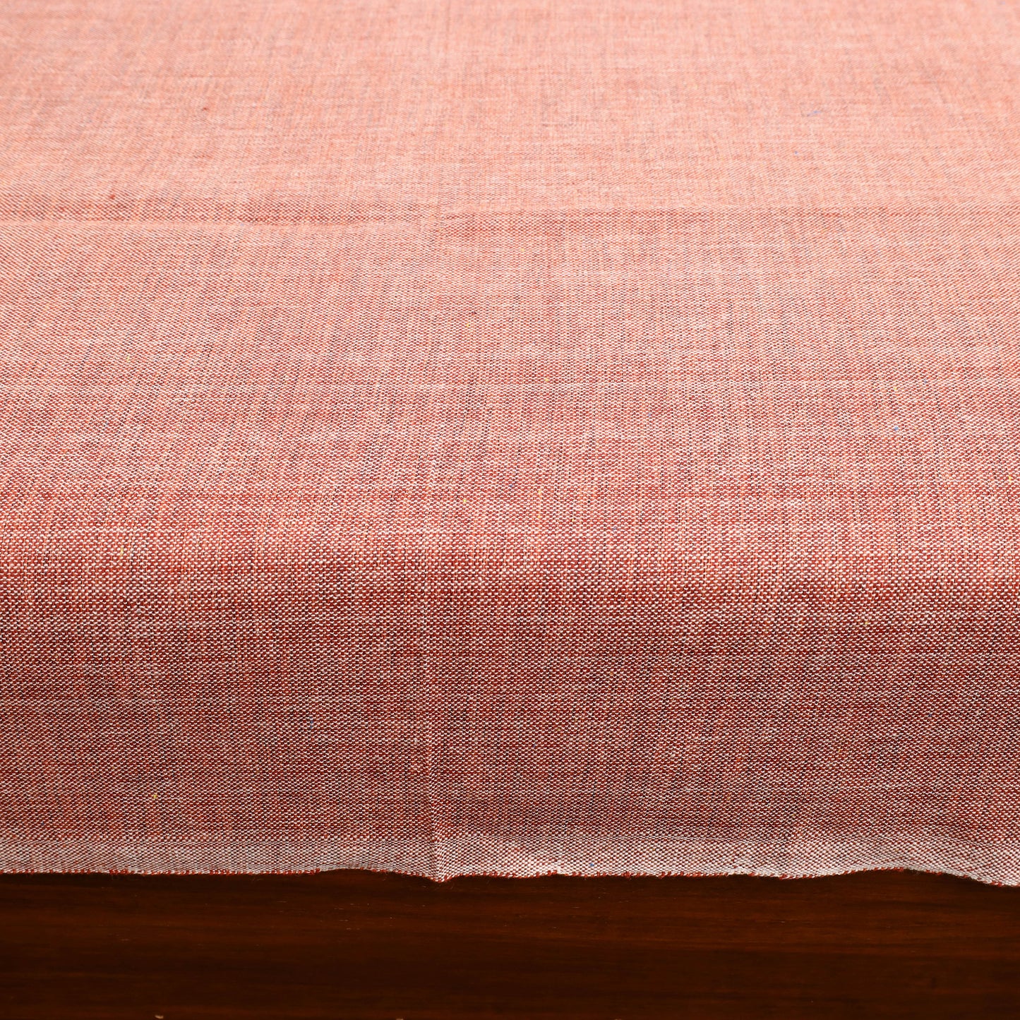 Brown - Plain Cotton Double Handloom Bed Cover (98 x 90 in) 14