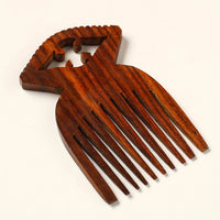 wooden comb 