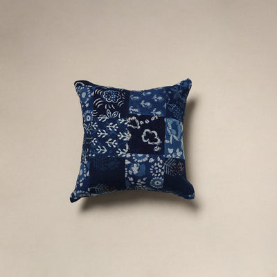 Multicolor - Handcrafted Cotton Patchwork Cushion Cover 71