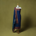 Dharwad Cotton 3pc Unstitched Dress Material Suit Set with Woven Border 61