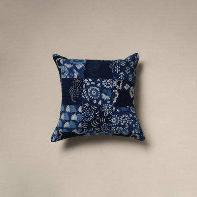 Multicolor - Handcrafted Cotton Patchwork Cushion Cover 75