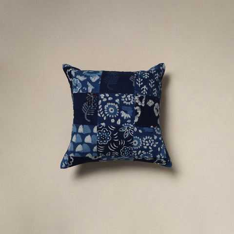 Multicolor - Handcrafted Cotton Patchwork Cushion Cover 75