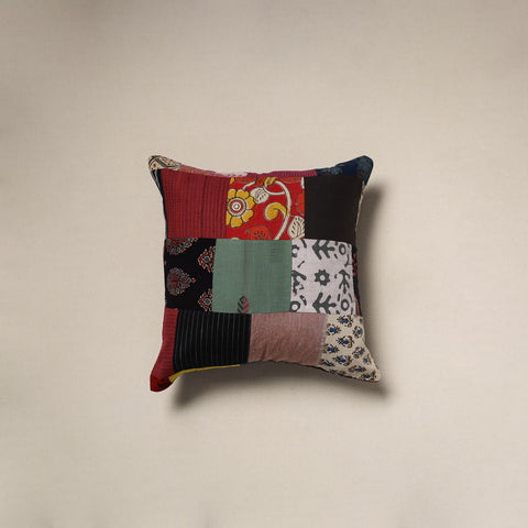 Multicolor - Handcrafted Cotton Patchwork Cushion Cover 78