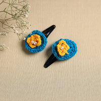 Handmade Crochet Tik-Tak Hair Clip (set of 2) 34