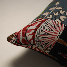 Multicolor - Handcrafted Cotton Patchwork Cushion Cover 95