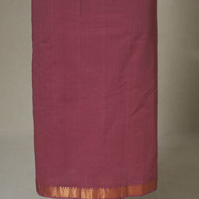 Pink - 2pc unstitched mangalagiri dress material