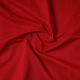 Red - handloom cotton zari border mangalagiri fabric 02