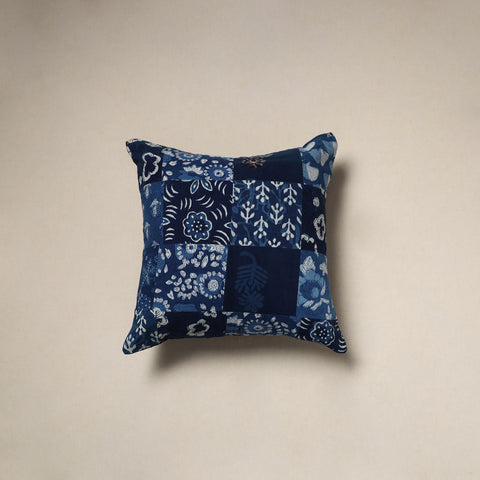 Multicolor - Handcrafted Cotton Patchwork Cushion Cover 98