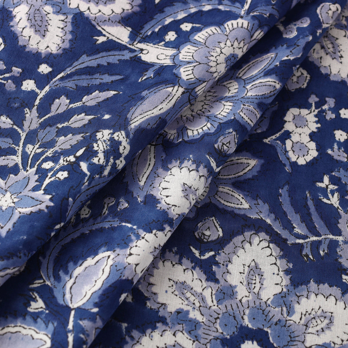 Pure Cotton Sanganeri Print Fabric 07