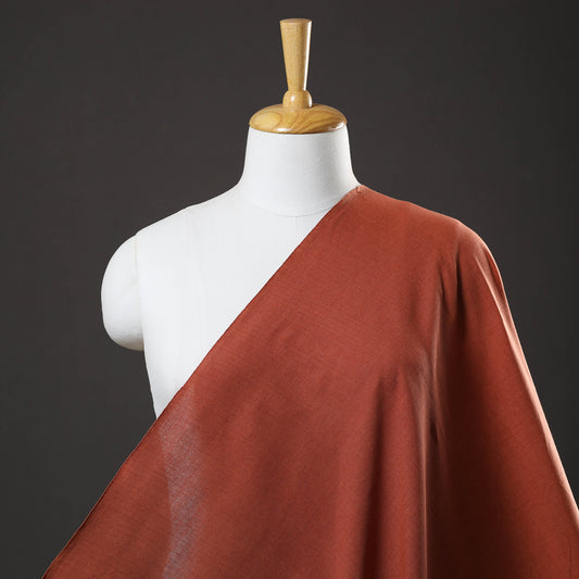 Orange - Jhiri Pure Handloom Cotton Fabric 87