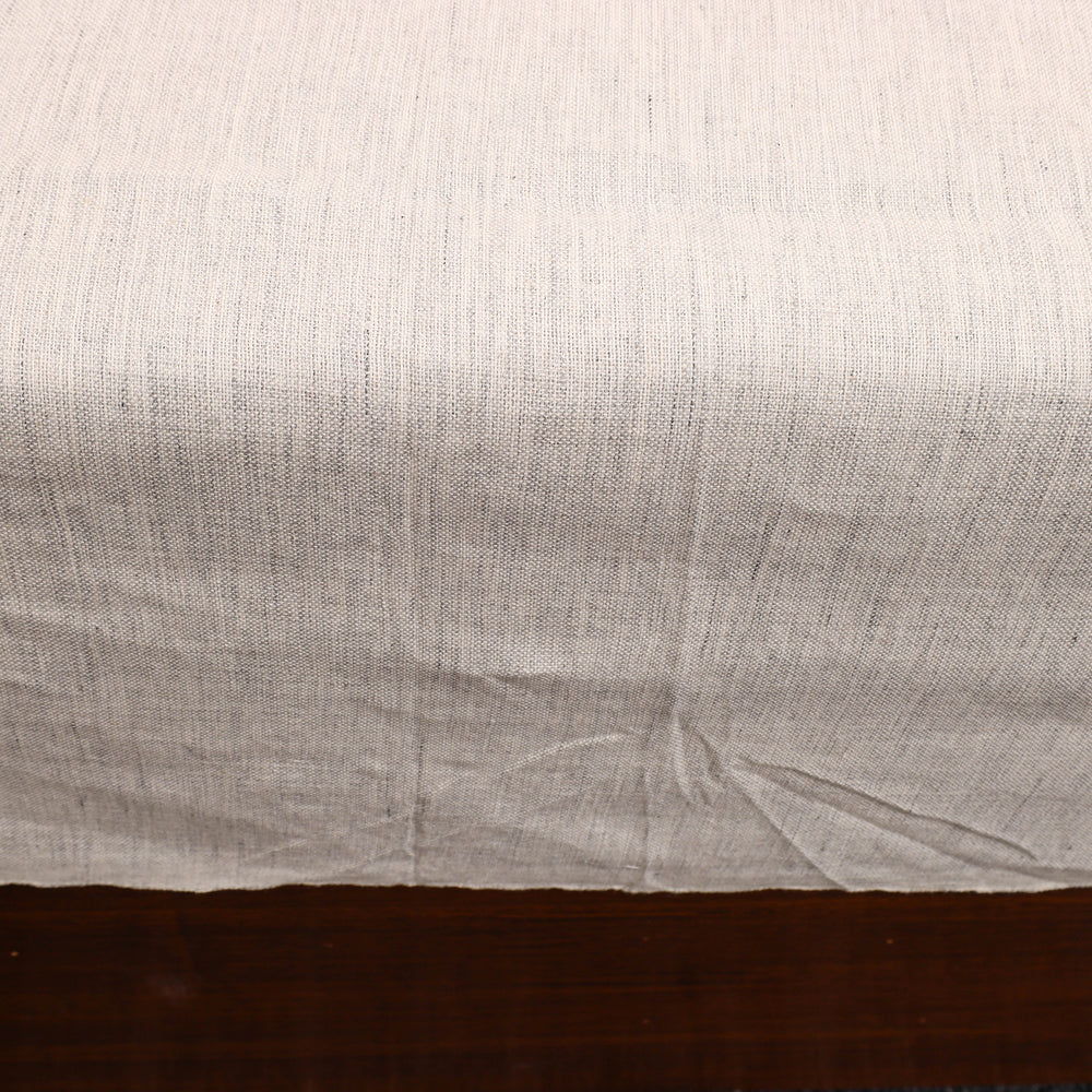 Grey - Plain Cotton Double Handloom Bed Cover (98 x 90 in) 26