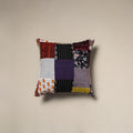 Multicolor - Handcrafted Cotton Patchwork Cushion Cover 100