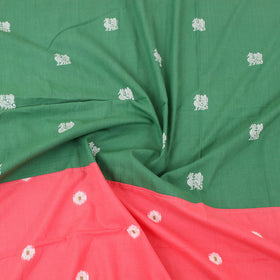 Red - patchwork cotton double jacquard bed sheet set 30