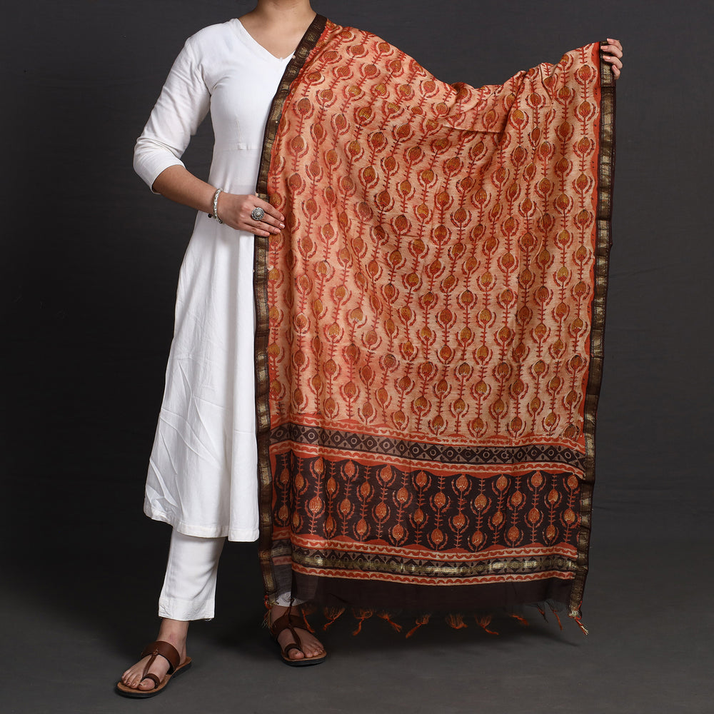 bagru dupatta