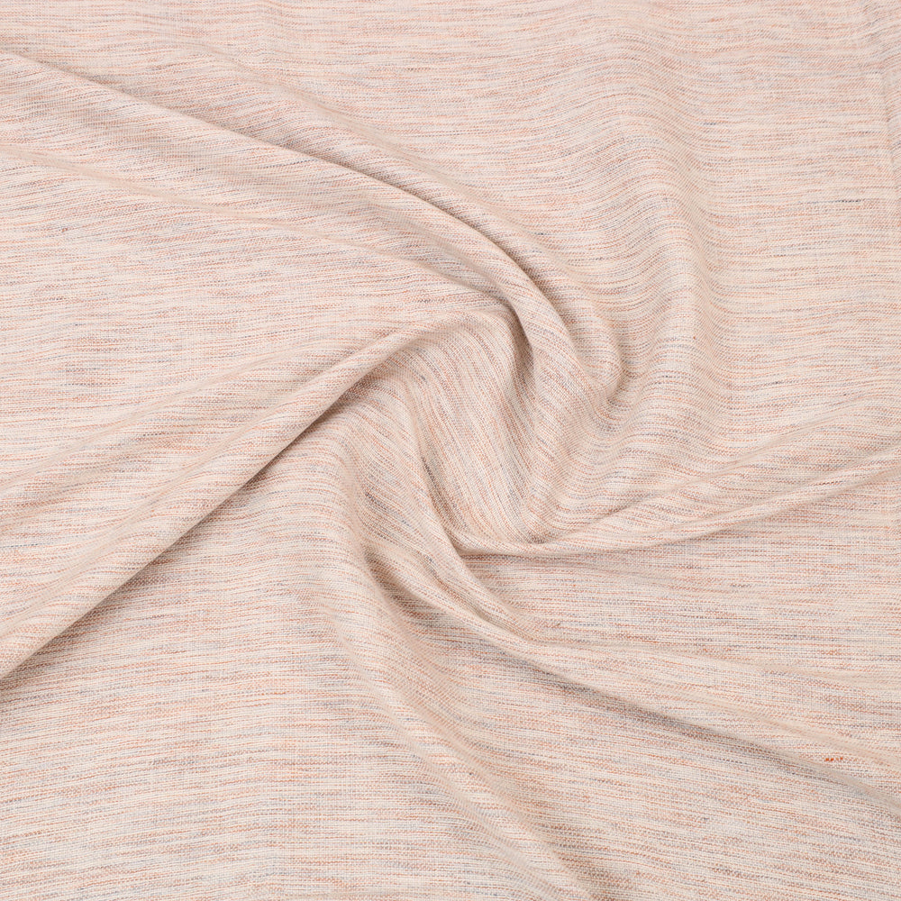 Beige - Plain Cotton Double Handloom Bed Cover (98 x 90 in) 31