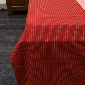  Red Patchwork Cotton Double Jacquard Bed Sheet Set
