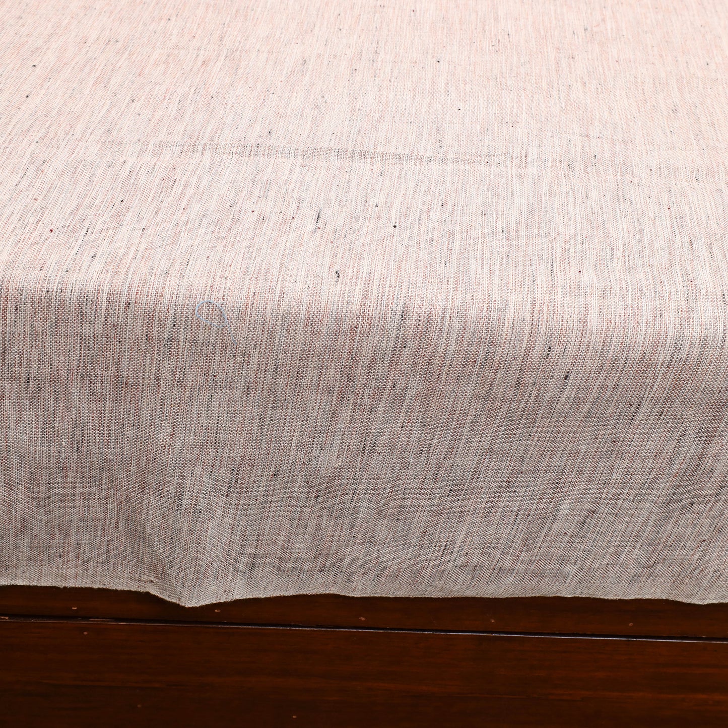 Grey - Plain Cotton Double Handloom Bed Cover (98 x 90 in) 32