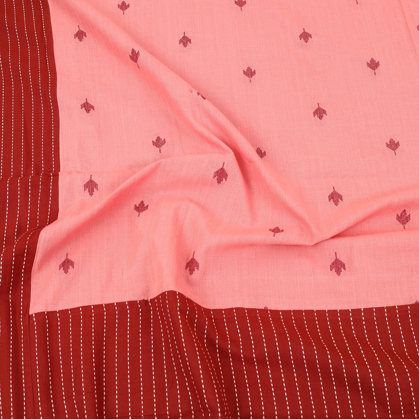  Red Patchwork Cotton Double Jacquard Bed Sheet Set