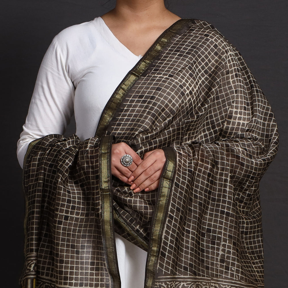 bagru dupatta