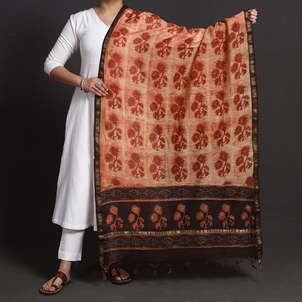 bagru dupatta