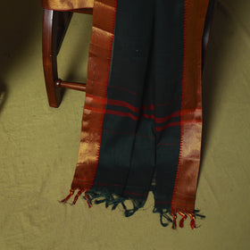 Dharwad Cotton 3pc Unstitched Dress Material Suit Set with Woven Zari Border 83