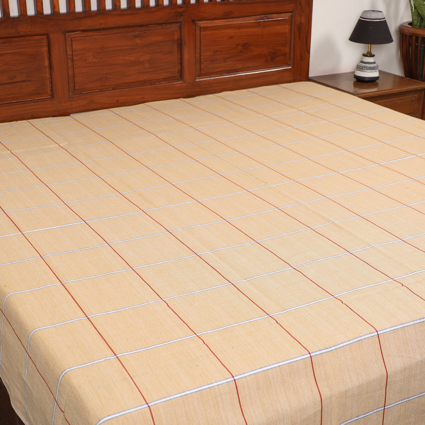 Handloom Double Bed Cover