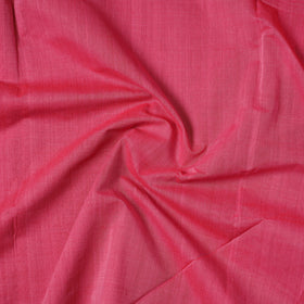 Pink - handloom cotton zari border mangalagiri fabric 22